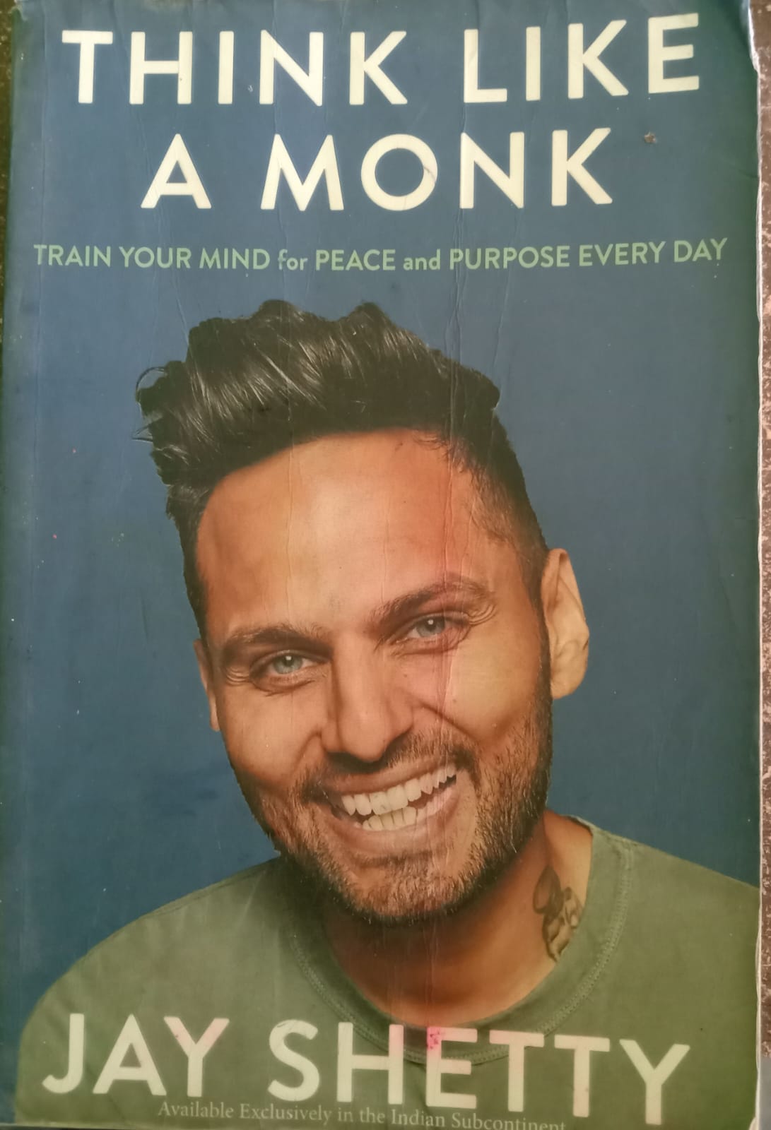 Think Like a Monk: Train Your Mind for Peace and Purpose Every Day